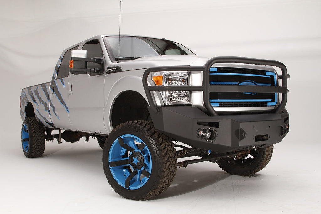 Fab Fours FS11-A2550-B Premium Heavy Duty Winch Front Bumper