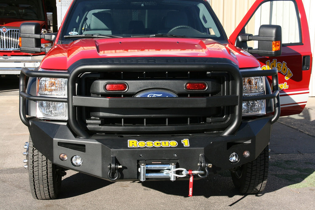 Fab Fours FS11-A2650-1 Premium Heavy Duty Winch Front Bumper