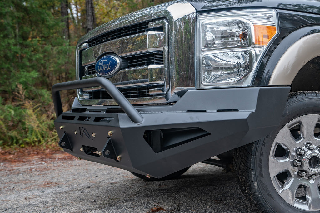 Fab Fours FS11-RS2562-1 Red Steel Front Bumper
