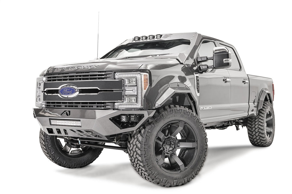 Fab Fours FS17-V4161-1 Open Fender Front Bumper