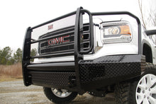 Load image into Gallery viewer, Fab Fours GM07-K2160-1 Black Steel Front Ranch Bumper Fits 07-13 Sierra 1500
