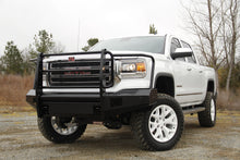 Load image into Gallery viewer, Fab Fours GM07-K2160-1 Black Steel Front Ranch Bumper Fits 07-13 Sierra 1500