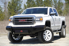 Load image into Gallery viewer, Fab Fours GM07-K2161-1 Black Steel Front Ranch Bumper Fits 07-13 Sierra 1500