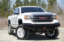 Load image into Gallery viewer, Fab Fours GM07-K2161-1 Black Steel Front Ranch Bumper Fits 07-13 Sierra 1500