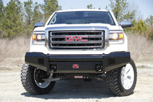Load image into Gallery viewer, Fab Fours GM07-K2161-1 Black Steel Front Ranch Bumper Fits 07-13 Sierra 1500