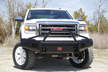 Load image into Gallery viewer, Fab Fours GM07-K2162-1 Black Steel Front Ranch Bumper Fits 07-13 Sierra 1500