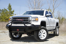 Load image into Gallery viewer, Fab Fours GM07-K2162-1 Black Steel Front Ranch Bumper Fits 07-13 Sierra 1500