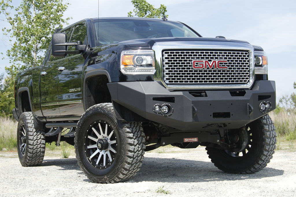 Fab Fours GM14-A3151-1 Premium Heavy Duty Winch Front Bumper