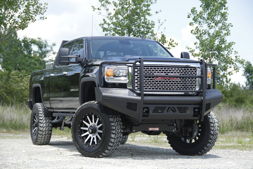 Fab Fours GM14-Q3160-1 Elite Front Ranch Bumper