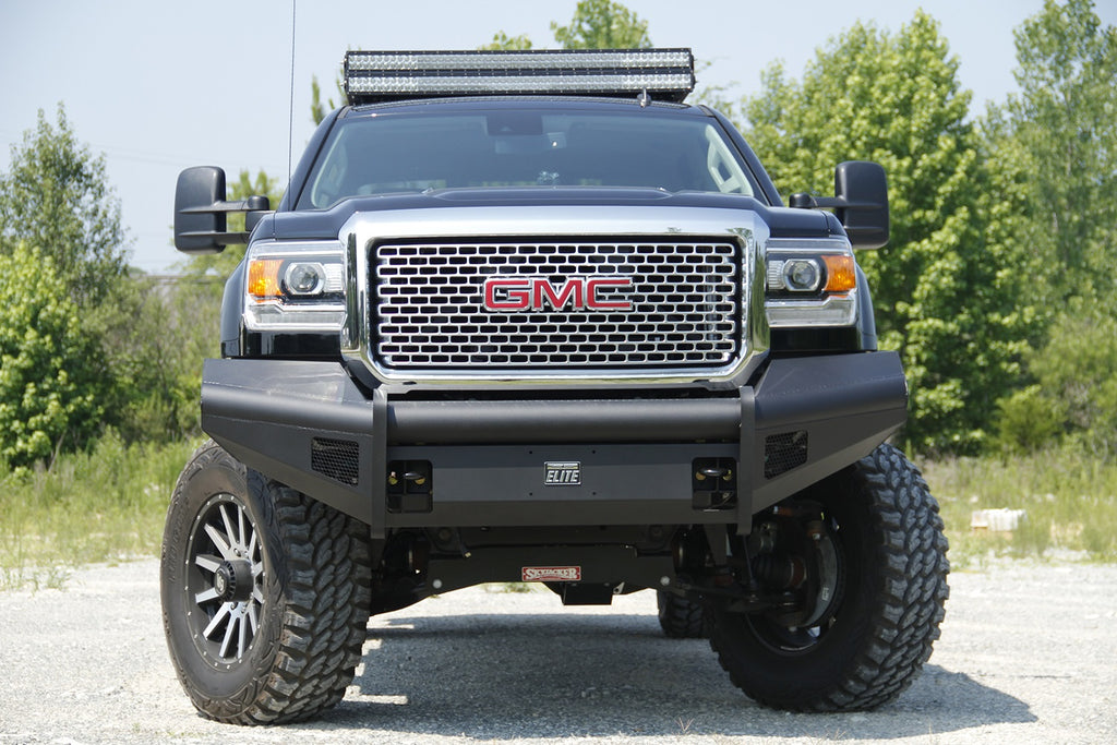 Fab Fours GM14-Q3161-1 Elite Front Ranch Bumper