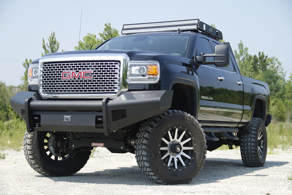 Fab Fours GM14-Q3161-1 Elite Front Ranch Bumper