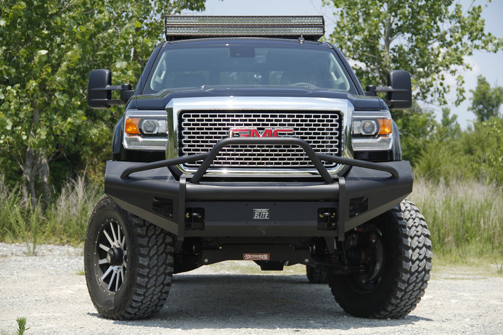 Fab Fours GM14-Q3162-1 Elite Front Ranch Bumper