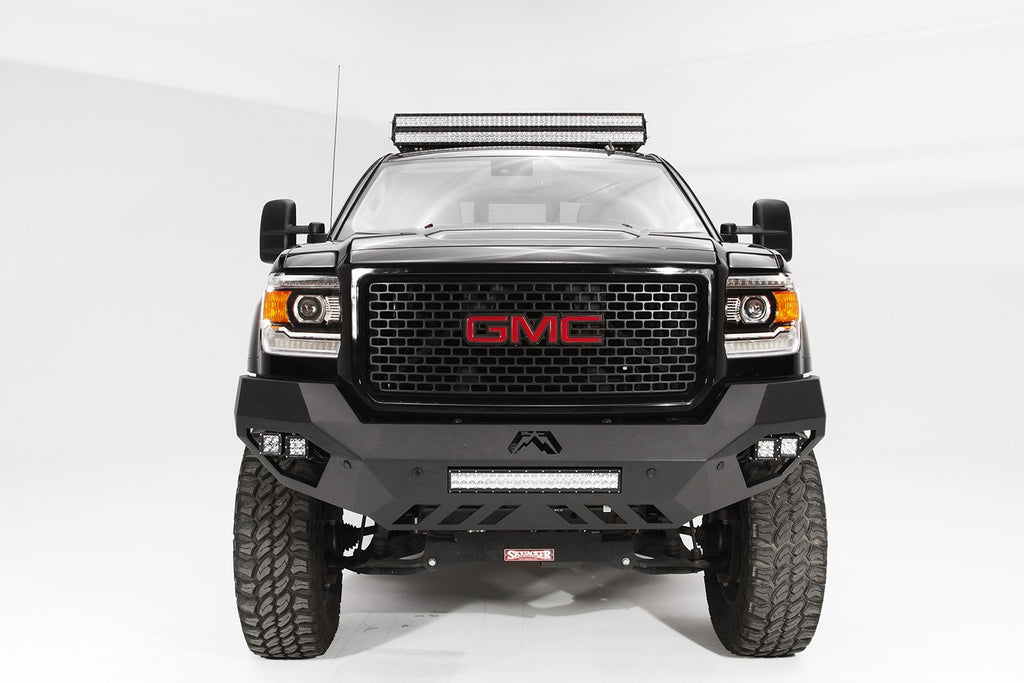 Fab Fours GM15-V3151-1 Vengeance Front Bumper Fits Sierra 2500 HD Sierra 3500 HD