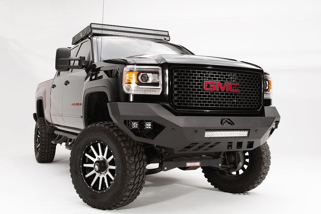 Fab Fours GM15-V3151-1 Vengeance Front Bumper Fits Sierra 2500 HD Sierra 3500 HD