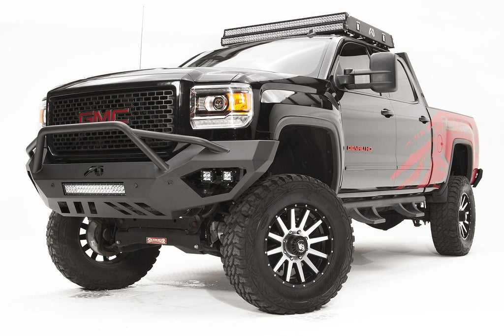 Fab Fours GM15-V3152-B Vengeance Front Bumper Fits Sierra 2500 HD Sierra 3500 HD