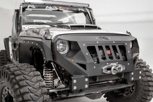 Load image into Gallery viewer, Fab Fours GR1000-1 Grumper Grill/Front Bumper Fits 07-18 Wrangler (JK)