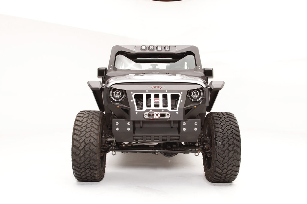 Fab Fours GR1005-B Grumper Crash Bar Fits 07-18 Wrangler (JK)