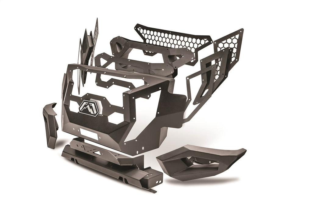 Fab Fours GR2900-B Grumper Grill/Front Bumper Fits 16-18 2500