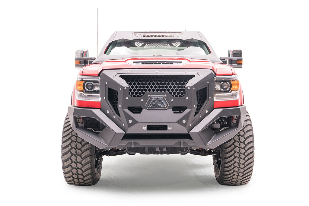 Fab Fours GR3100-1 Grumper Front Bumper Fits 15-19 Sierra 2500 HD Sierra 3500 HD