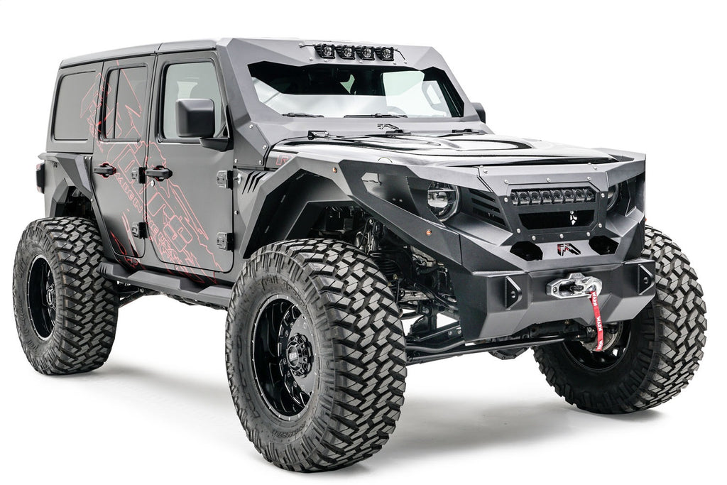 Fab Fours GR4606-B Grumper Light Bar Mount Fits 18-24 Wrangler (JL)