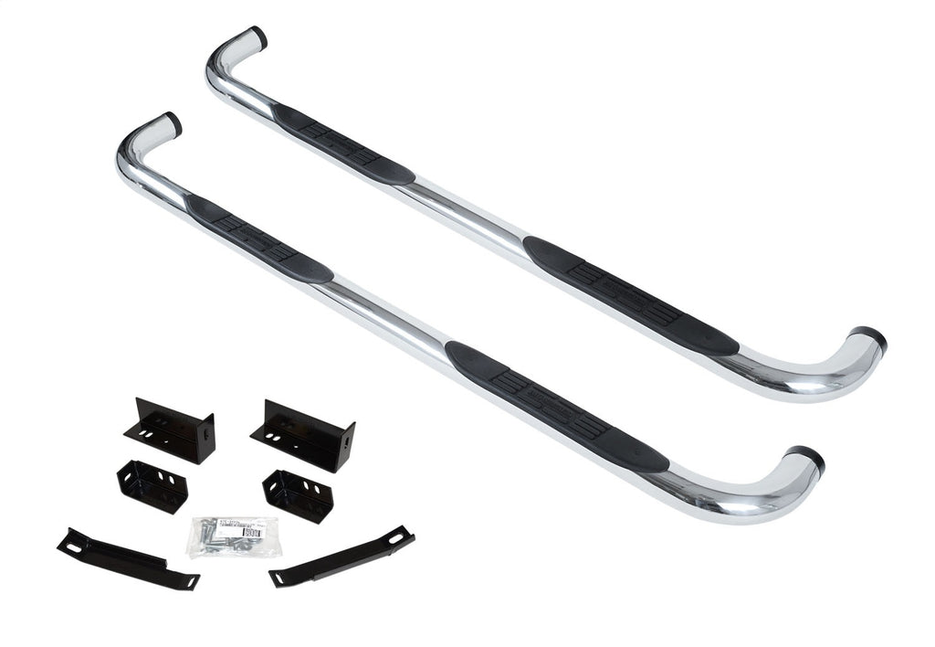 Go Rhino 4058PS 4000 Series Side Steps w/Mounting Brackets Kit