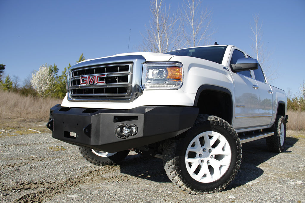 Fab Fours GS14-H3151-1 Premium Winch Front Bumper Fits 14-15 Sierra 1500