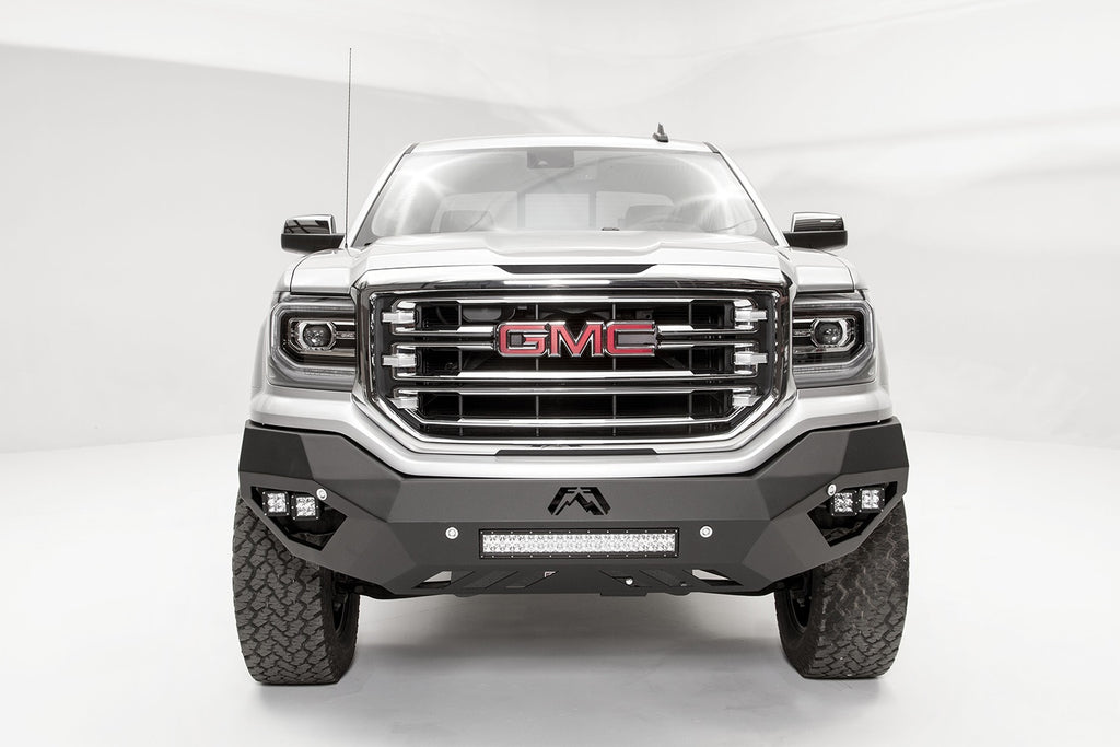 Fab Fours GS16-D3951-B Vengeance Front Bumper Fits 16-18 Sierra 1500