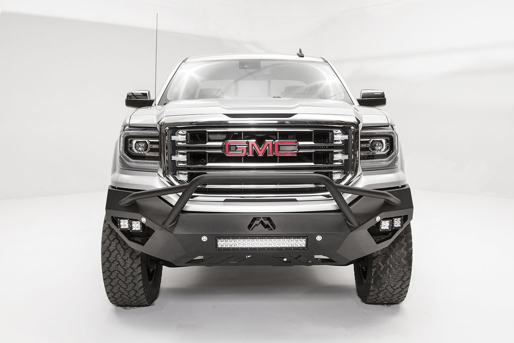 Fab Fours GS16-D3952-B Vengeance Front Bumper Fits 16-18 Sierra 1500