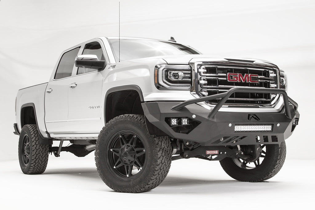 Fab Fours GS16-D3952-B Vengeance Front Bumper Fits 16-18 Sierra 1500