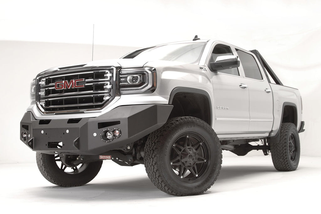 Fab Fours GS16-F3951-1 Premium Winch Front Bumper Fits 16-18 Sierra 1500