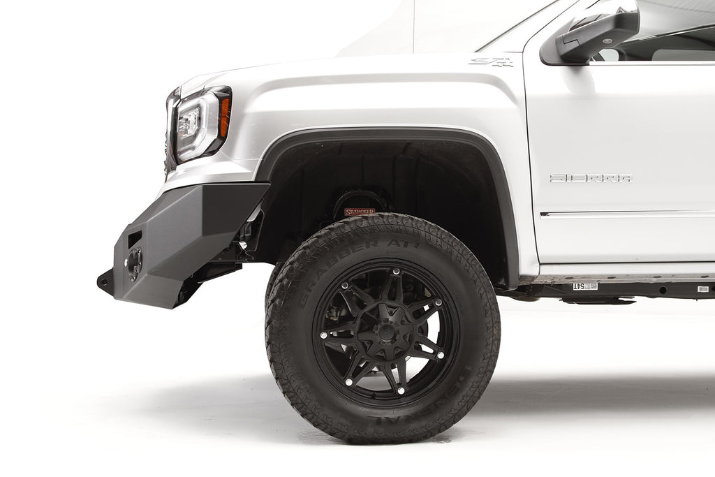 Fab Fours GS16-F3951-B Premium Winch Front Bumper Fits 16-18 Sierra 1500