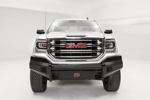 Load image into Gallery viewer, Fab Fours GS16-K3961-1 Black Steel Front Bumper Fits 16-18 Sierra 1500