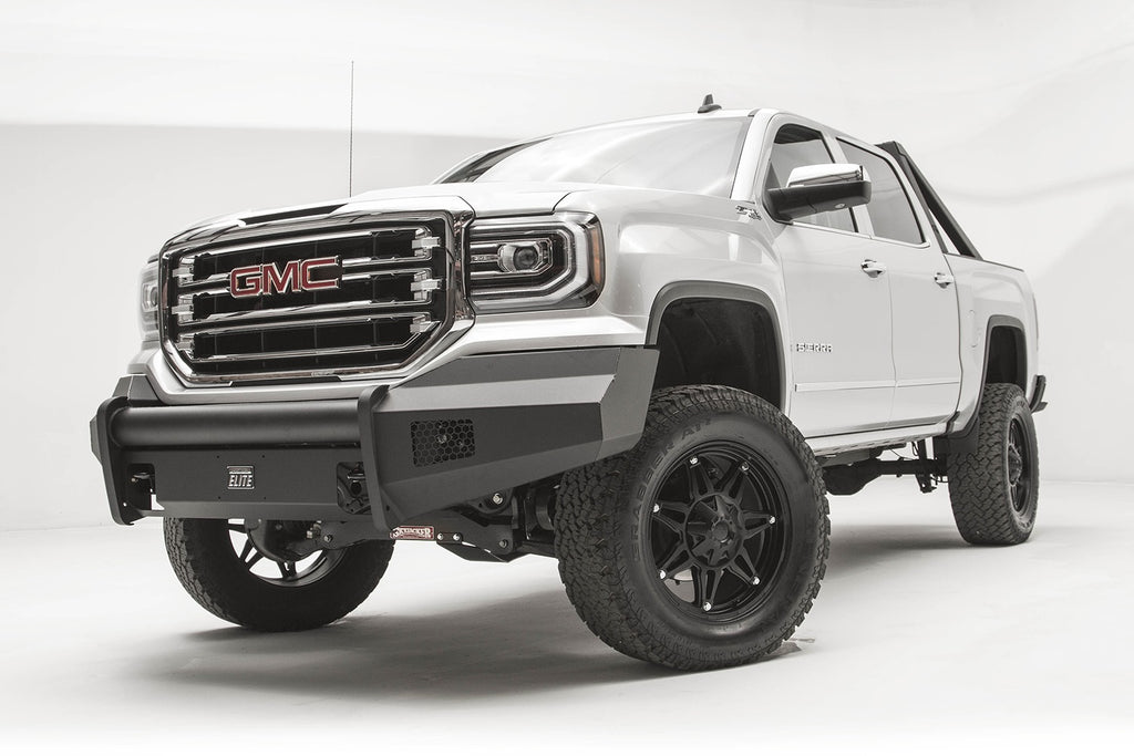 Fab Fours GS16-R3961-1 Elite Front Bumper Fits 16-18 Sierra 1500
