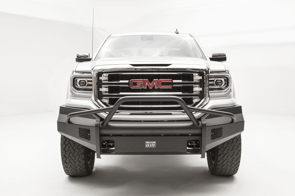 Fab Fours GS16-R3962-1 Elite Front Bumper Fits 16-18 Sierra 1500