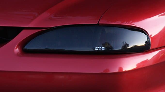 GT Styling GT0206S Smoke Headlight Covers 2 pc Fits 94-98 Mustang