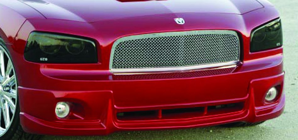 GT Styling GT0663S Smoke Headlight Cover 2 pc Fits 06-10 Charger