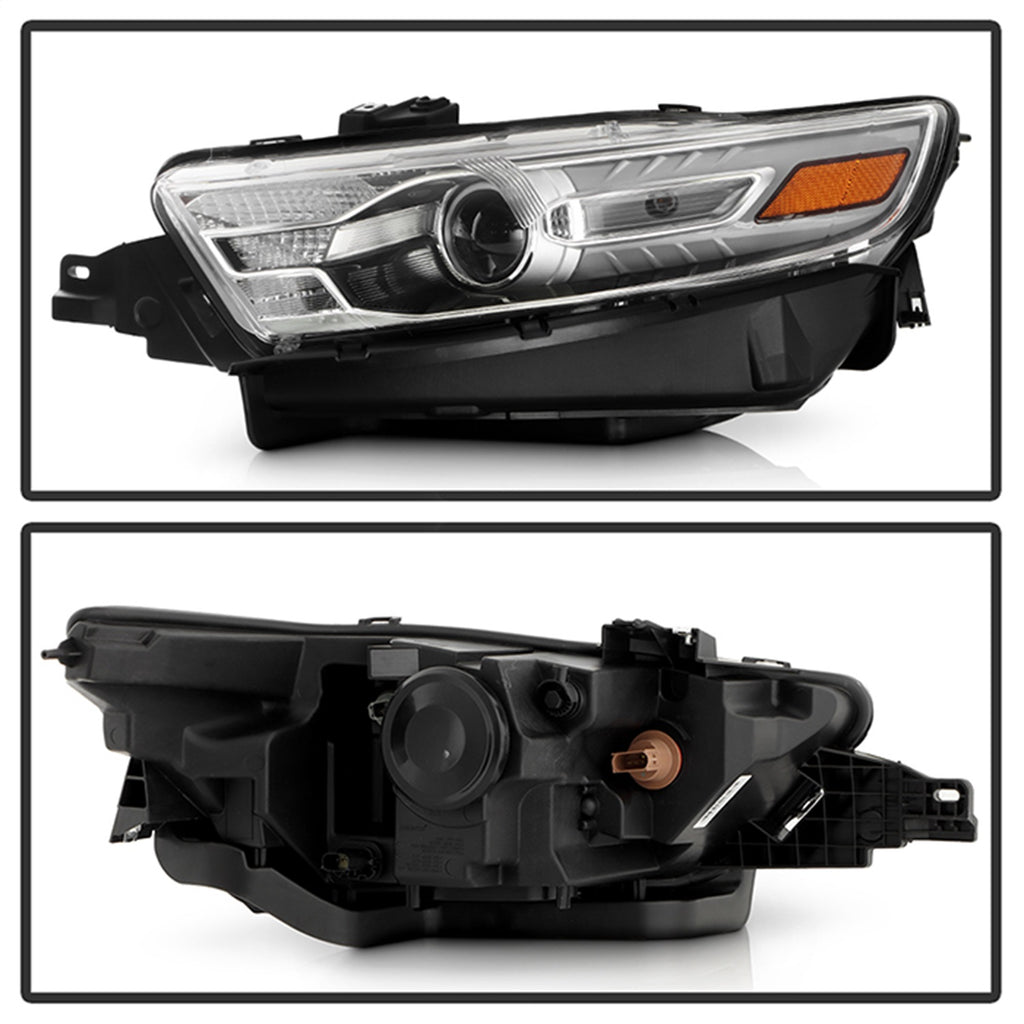 Spyder Auto 9053054 Light Bar Projector Headlights Fits Grand Cherokee (WK2)