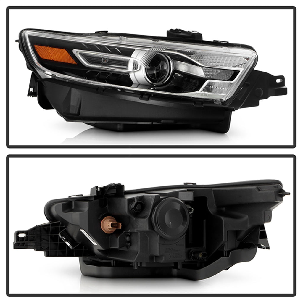 Spyder Auto 9053047 Light Bar Projector Headlights Fits Grand Cherokee (WK2)