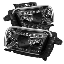 Load image into Gallery viewer, Spyder Auto 5029638 DRL LED Crystal Headlights Fits 10-13 Camaro