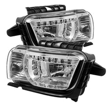 Load image into Gallery viewer, Spyder Auto 5029645 DRL LED Crystal Headlights Fits 10-13 Camaro