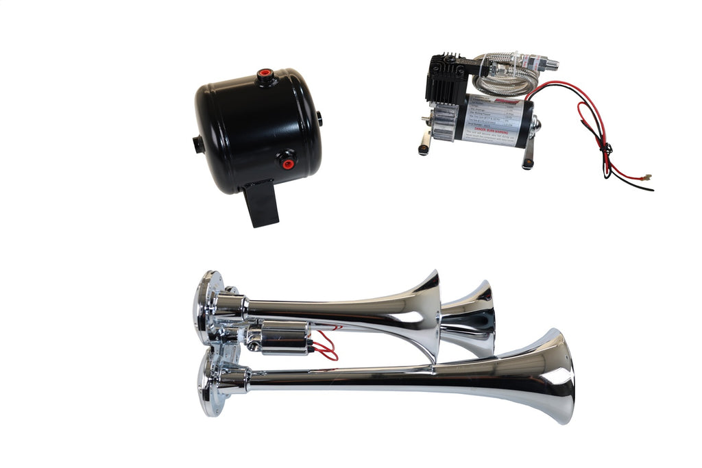 Kleinn Automotive Air Horns HK3 Pro Blaster Triple Horn Kit