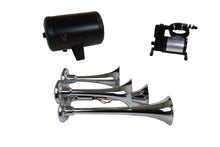 Load image into Gallery viewer, Kleinn Automotive Air Horns HK4 Pro Blaster Quad Horn Kit