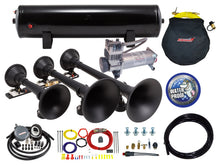 Load image into Gallery viewer, Kleinn Automotive Air Horns HK9-SLIMLINE Pro Blaster Triple Train Horn Kit