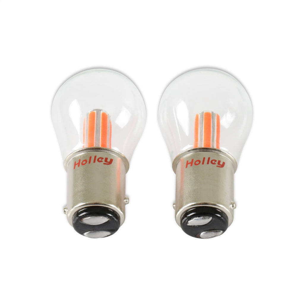 Holley Retrobright HLED30 LED Bulbs Type 1157 - Red