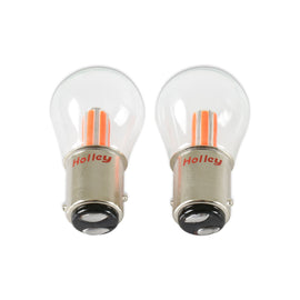 Holley Retrobright HLED30 LED Bulbs Type 1157 - Red