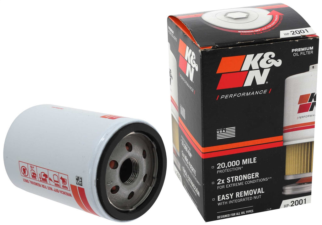 K&N Filters HP-2001 Performance Gold Oil Filter