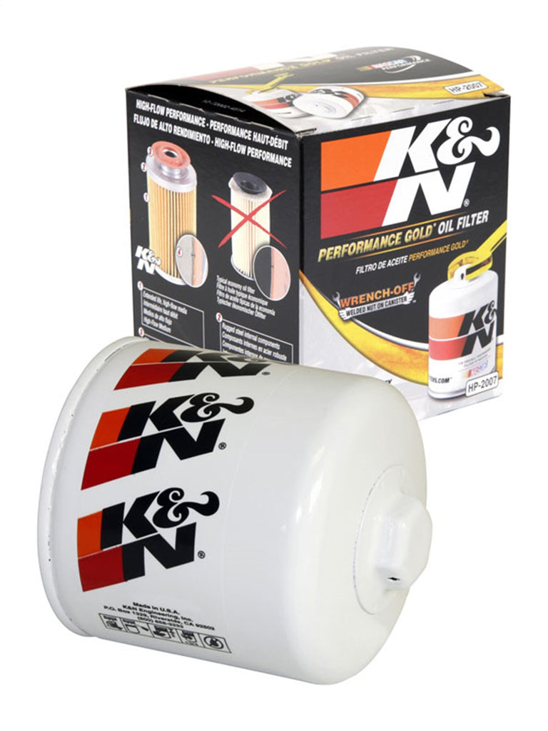 K&N Filters HP-2007 Performance Gold Oil Filter