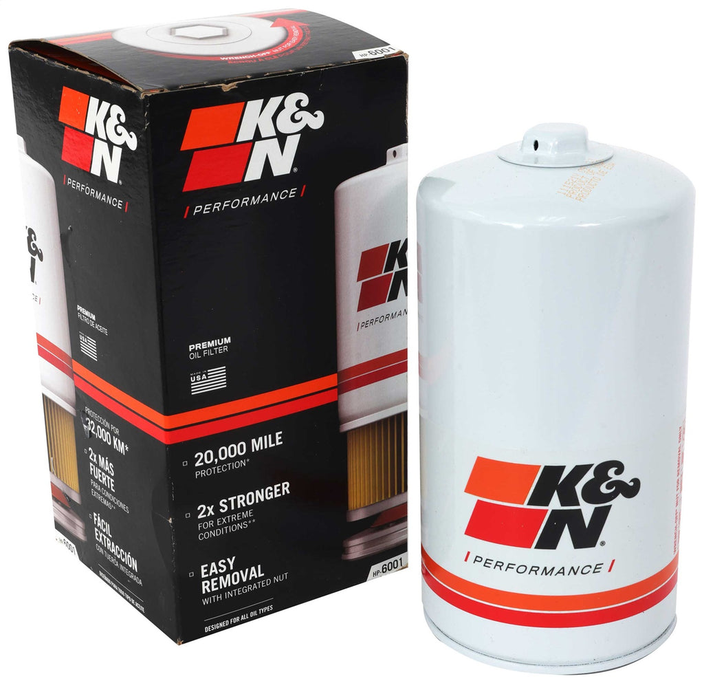 K&N Filters HP-6001 Performance Gold Oil Filter