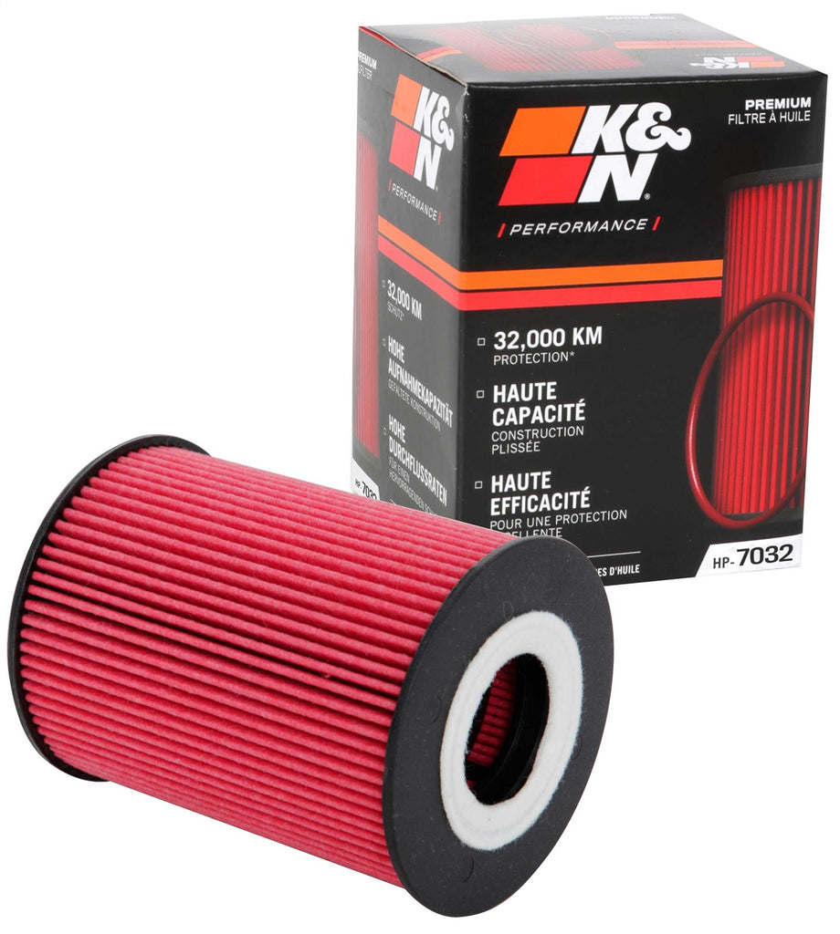 K&N Filters HP-7032 Oil Filter Fits 06-24 911 Cayenne M5 M6 Macan Panamera