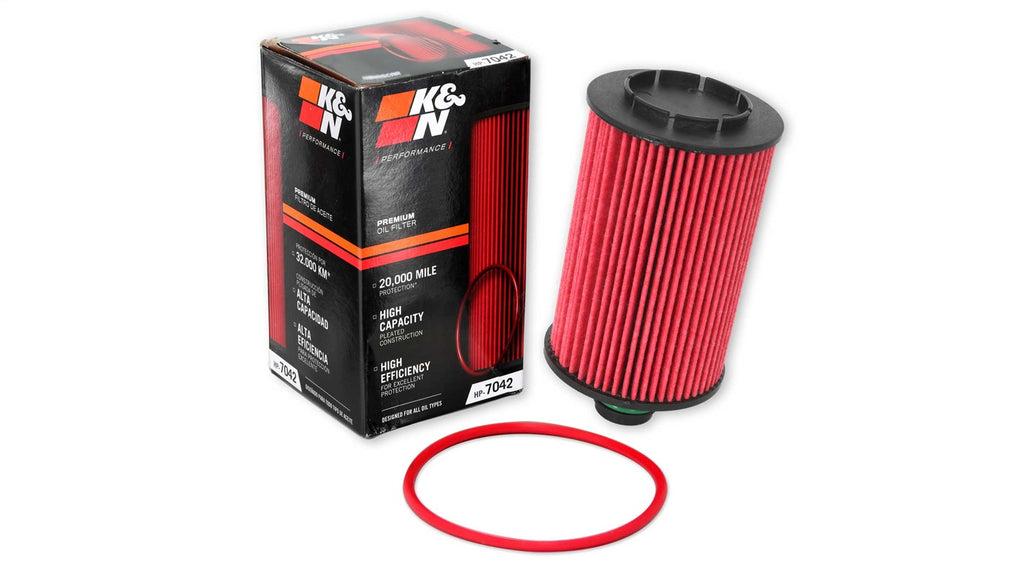 K&N Filters HP-7042 Oil Filter Fits 14-19 1500 1500 Classic Grand Cherokee (WK2)